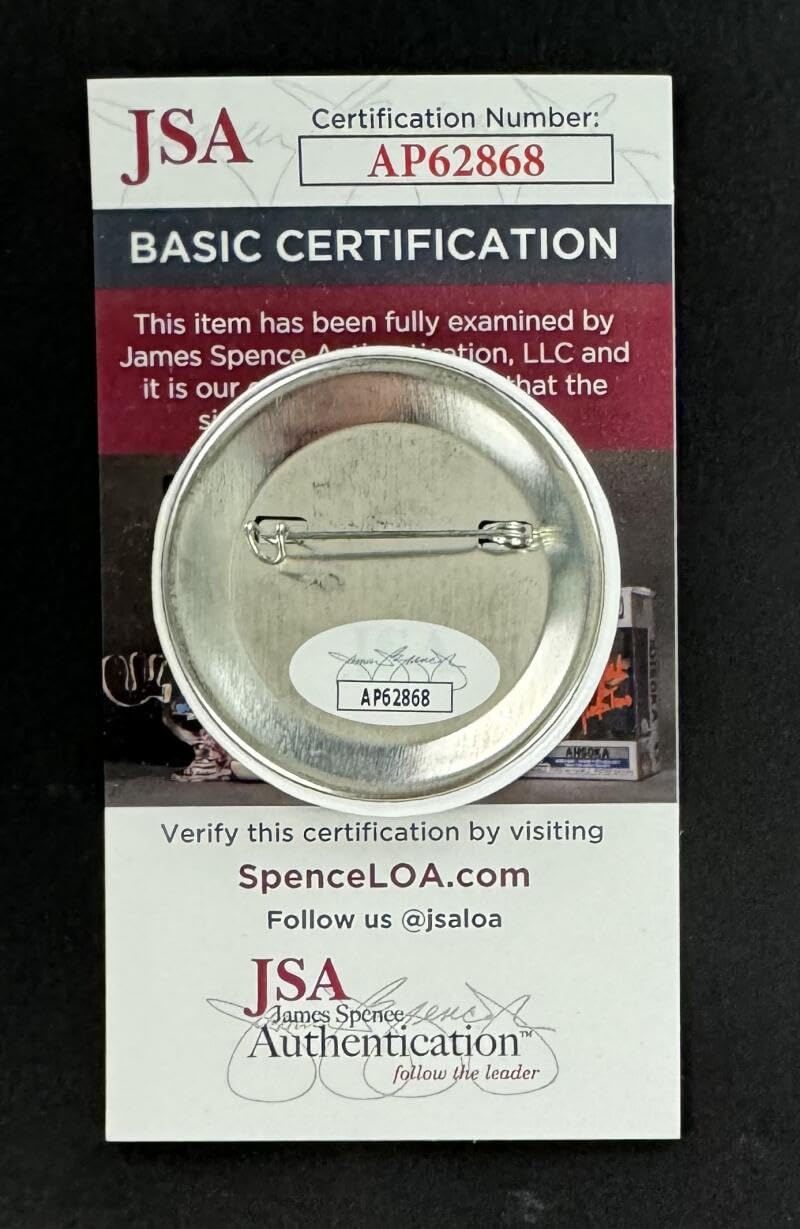 Josh Dun & Tyler Joseph Signed Autograph Twenty One Pilots Button